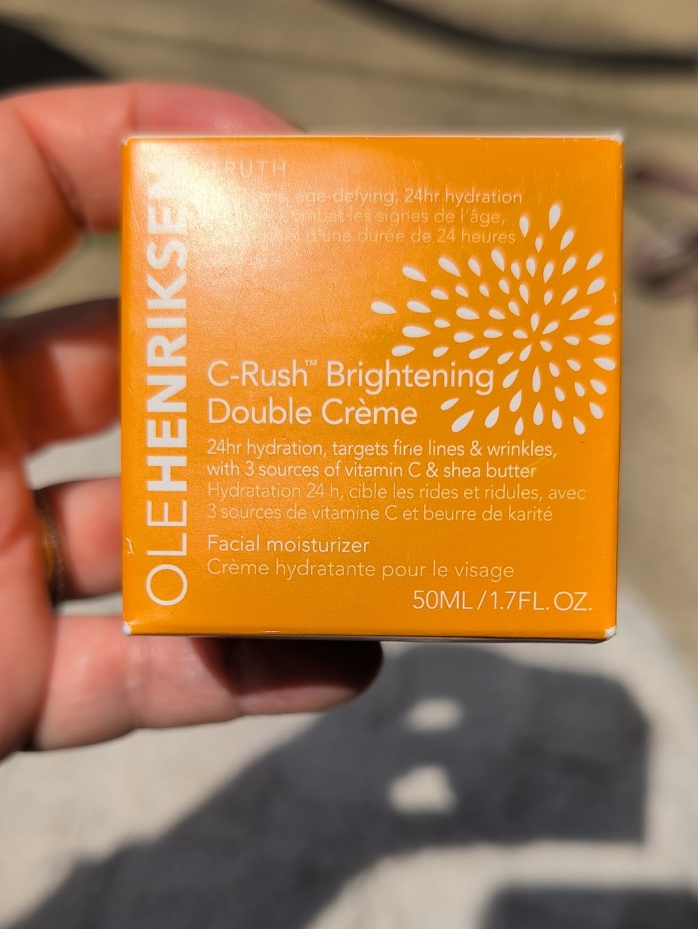 Ole Henriksen C-Rush Brightening Double Crème - Orange Brand New
